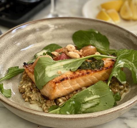 LIttle Frenche Bistor in Coronado has really good Salmon.